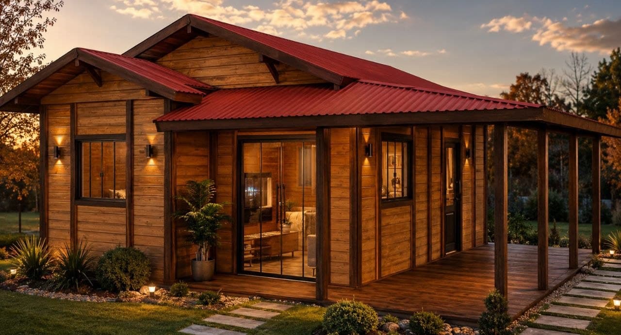 Casa Caymmi - Kit pré-fabricado de madeira